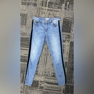 DL1961 Skinny Jeans Blue and Black